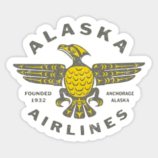 Alaska Airlines 1 by Buck Tee Sticker